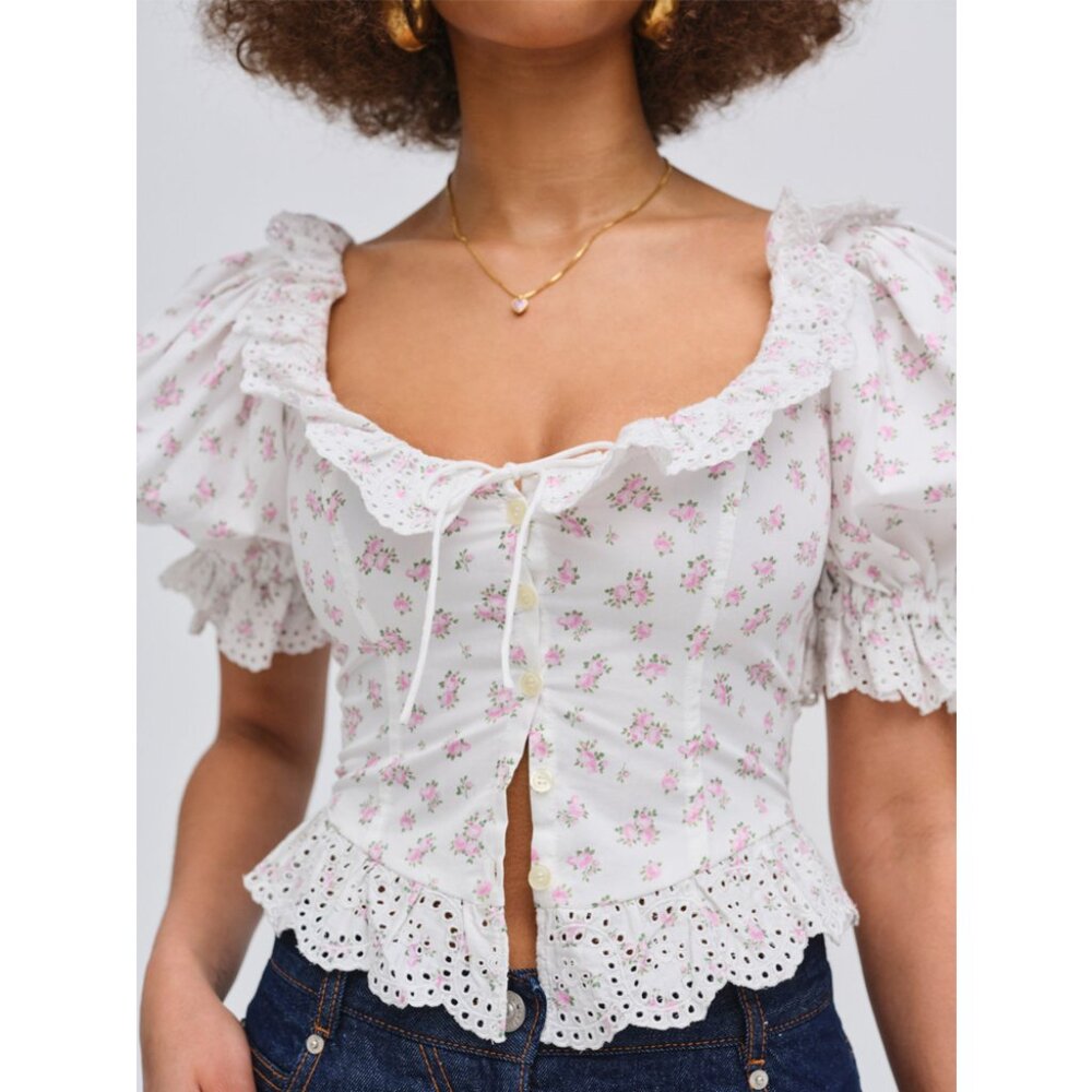 For Love & Lemons Noam Corset Top